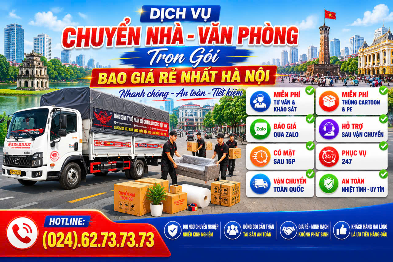 DỊCH VỤ CHUYỂN NHÀ - VĂN PHÒNG&nbsp;